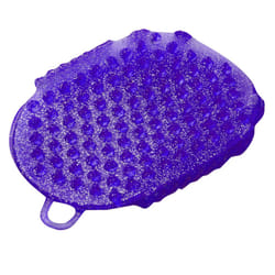 Roma Glitter Double Sided Horse Massage Mitt - One Size, Purple