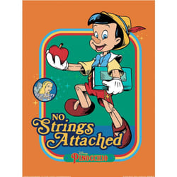 Pinocchio No Strings Attached Print