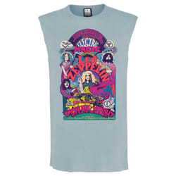 Amplified Unisex Adult Electric Magic Led Zeppelin Sleeveless Tank Top - M, Strange Blue