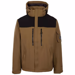 Trespass Mens Jenkins DLX Padded Jacket - L, Dark Olive