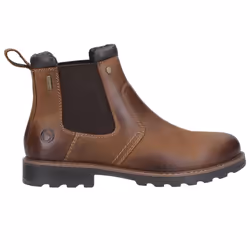 Cotswold Mens Leafield Leather Chelsea Boots - 8 UK, Tan