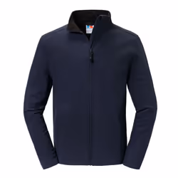 Russell Mens Essential Soft Shell Jacket - XS, French Navy