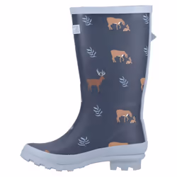 Cotswold Womens/Ladies Woodland Deer Mid Cut Wellington Boots - 7 UK, Navy
