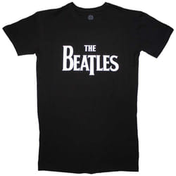The Beatles Womens/Ladies Drop T Logo T-Shirt - M, Black