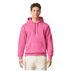 Gildan Mens Midweight Soft Touch Hoodie - XXL, Pink Lemonade