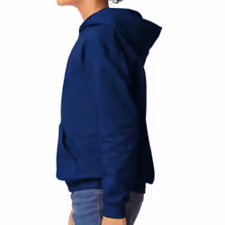 Gildan Childrens/Kids Soft Touch Midweight Hoodie - XL, Navy