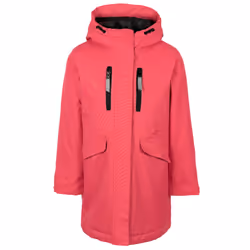 Trespass Girls Roseview Raincoat - 7-8 Years, Strawberry