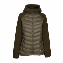 Trespass Womens/Ladies Wando Hybrid Jacket - XS, Dark Vine