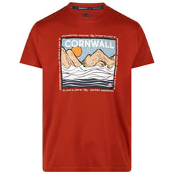 Trespass Mens Vellay T-Shirt - XL, Salsa