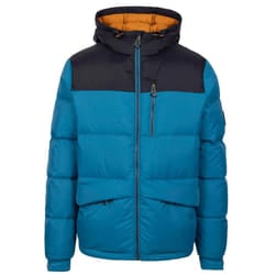 Trespass Mens Erris Down Jacket - XXL, Bondi Blue