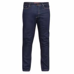 Duke Mens Cedric Stretch Tapered Jeans - 32XL, Indigo