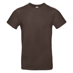 B&C Collection Mens T-Shirt - S, Brown