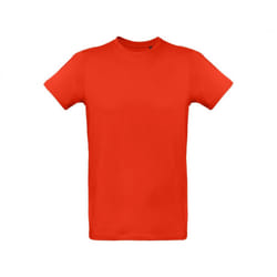B&C Mens Inspire Plus Tee - S, Fire Red