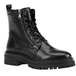 Geox Womens/Ladies D Iridea F Leather Ankle Boots - 7 UK, Black