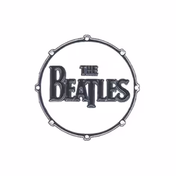 The Beatles Drum Logo Badge