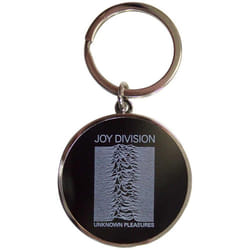 Joy Division Unknown Pleasures Photo Print Keyring