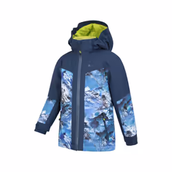 Mountain Warehouse Childrens/Kids Himalayan Abstract Ski Jacket - 9-10 Years, Navy