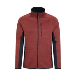 Mountain Warehouse Mens Treston Full Zip Fleece Jacket - XXS, Red