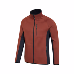 Mountain Warehouse Mens Treston Full Zip Fleece Jacket - XXS, Red