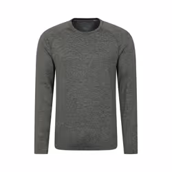 Mountain Warehouse Mens Stripe IsoCool Base Layer Top - XXS, Green