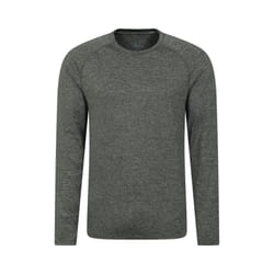 Mountain Warehouse Mens Stripe IsoCool Base Layer Top - XXS, Green