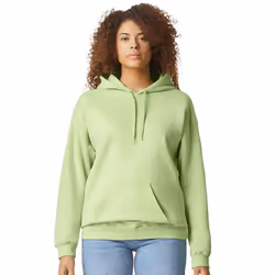 Gildan Unisex Softstyle Midweight Hoodie - S, Pistachio