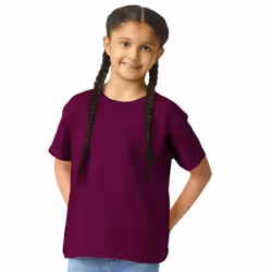 Gildan Childrens/Kids Softstyle T-Shirt - 12-13 Years, Maroon