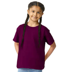 Gildan Childrens/Kids Softstyle T-Shirt - 12-13 Years, Maroon