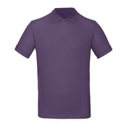 B&C Mens Polo Shirt - S, Radiant Purple