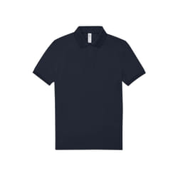 B&C Mens Polo Shirt - S, Navy Pure