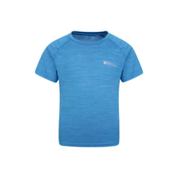 Mountain Warehouse Girls Plain Field T-Shirt - 13 Years, Cobalt