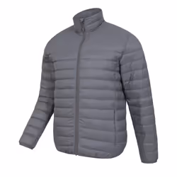 Mountain Warehouse Mens Featherweight II Down Jacket - XS, Grey