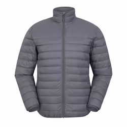 Mountain Warehouse Mens Featherweight II Down Jacket - S, Grey