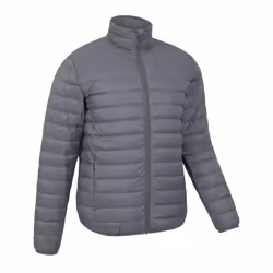 Mountain Warehouse Mens Featherweight II Down Jacket - S, Grey