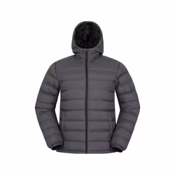 Mountain Warehouse Mens Seasons II Camo Padded Jacket - XS, Grey