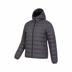 Mountain Warehouse Mens Seasons II Camo Padded Jacket - XS, Grey