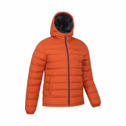 Mountain Warehouse Mens Seasons II Camo Padded Jacket - XS, Rust