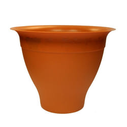 Thumbs Up Greenfields Round Planter - 16cm, Terracotta