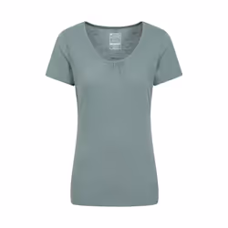 Mountain Warehouse Womens/Ladies Agra Quick Dry T-Shirt - 6 UK, Khaki Green