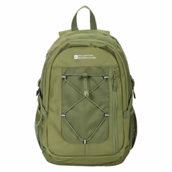 Mountain Warehouse Peregrine Logo Backpack - One Size, Green