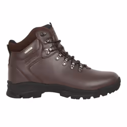 Mountain Warehouse Mens Latitude II Extreme Leather Waterproof Walking Boots - 10.5 UK, Brown