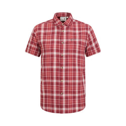 Mountain Warehouse Mens Cotton Shirt - 4XL, Active Red