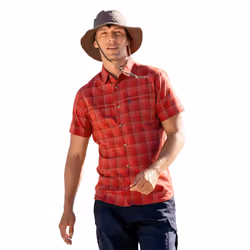 Mountain Warehouse Mens Cotton Shirt - 4XL, Active Red