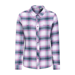Mountain Warehouse Womens/Ladies Willow Flannel Shirt - 8 UK, Grey