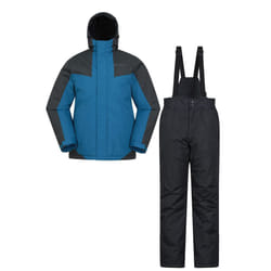 Mountain Warehouse Mens Ski Jacket & Trousers - 3XL, Blue