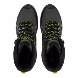 Regatta Mens Vendeavour Walking Boots - 9.5 UK, Dark Khaki/Lime Punch