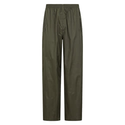 Mountain Warehouse Mens Pakka Waterproof Over Trousers - 3XL, Dark Khaki