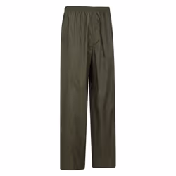 Mountain Warehouse Mens Pakka Waterproof Over Trousers - 3XL, Dark Khaki
