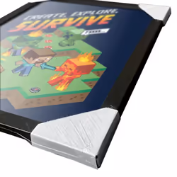 Minecraft Create Explore Survive Framed Poster