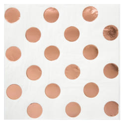 Unique Party Foil Dots Napkins (Pack of 16)